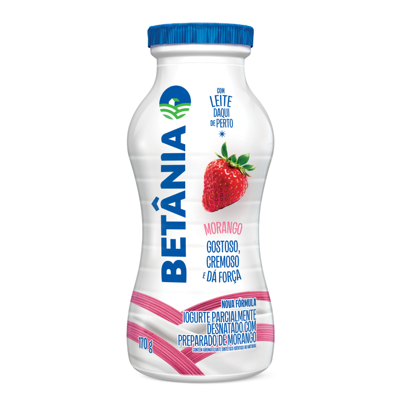 Iogurte sabor morango 170g